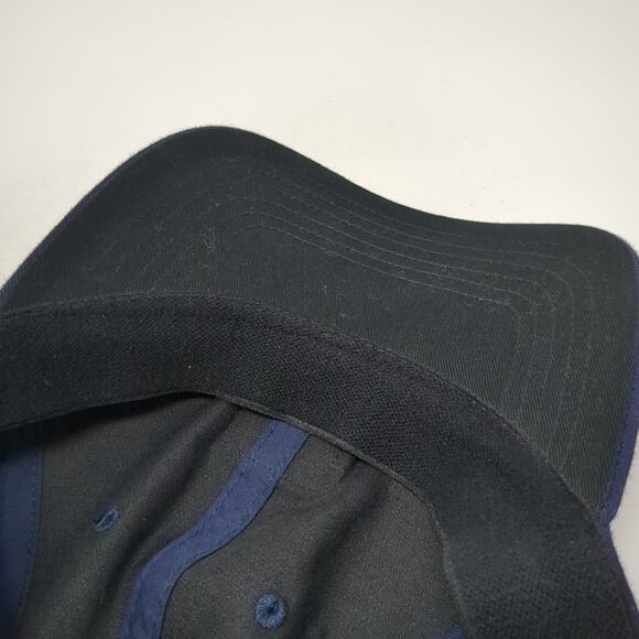 Callaway Est. 1982 Fitted Baseball Cap Blue XL Embroidered Vented Holes 6 Panel - Picture 8 of 10